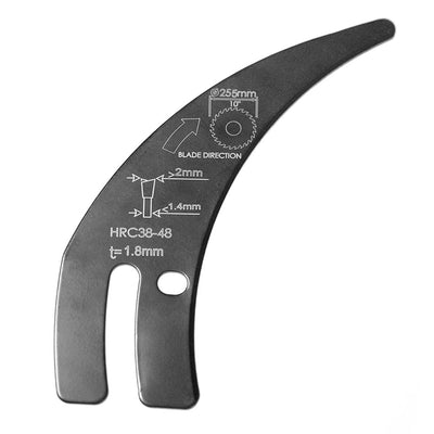 Cuchillo separador para cortes ciegos compatible con Sierras de Mesa Evolution R255TBL & R255TBL+