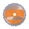 Hoja TCT para Sierra Circular Evolution de 165mm, 18 dientes y Agujero 20 mm para corte Multi-material