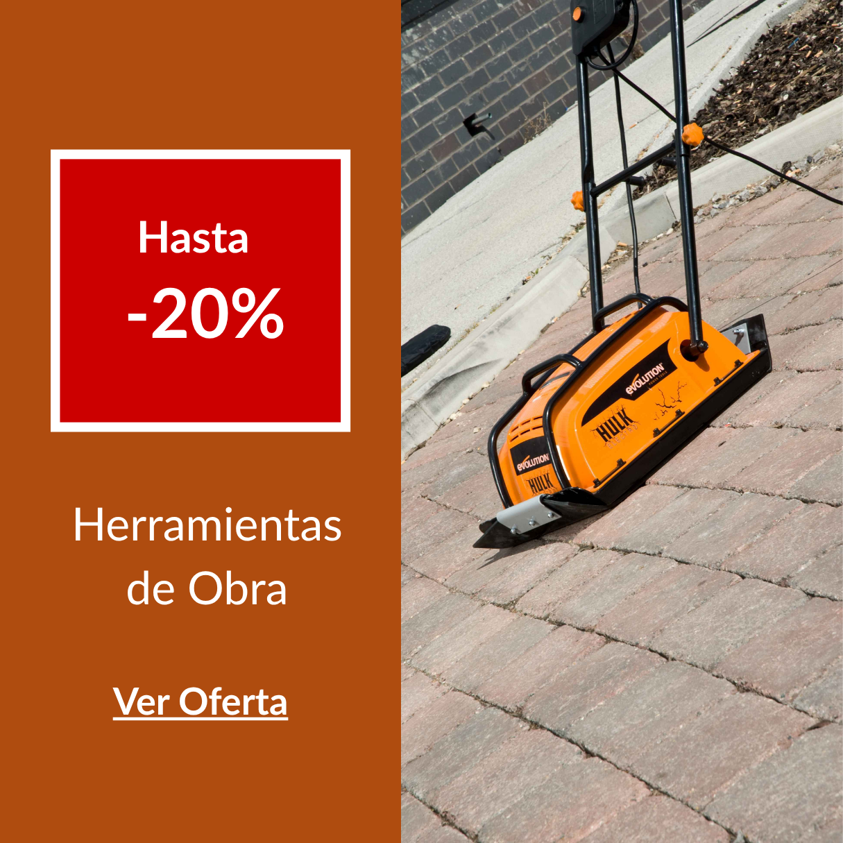 Herramientas de Obra en Oferta