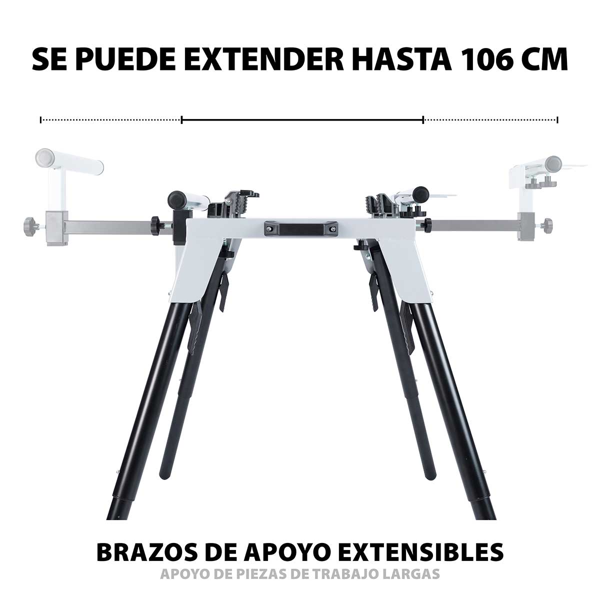 Pack Evolution - Sierra de Corte / Tronzadora S355CPS Evolution de 355mm para Corte de Metal + Soporte Universal