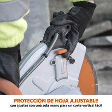 Sierra de Hormigón Eléctrica R300DCT+ Evolution de 300 mm, con Sistema Anti-polvo y Hoja de Diamante Premium