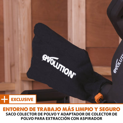 Ingletadora Eléctrica R185SMS+ Evolution de 185mm con hoja multi-material TCT