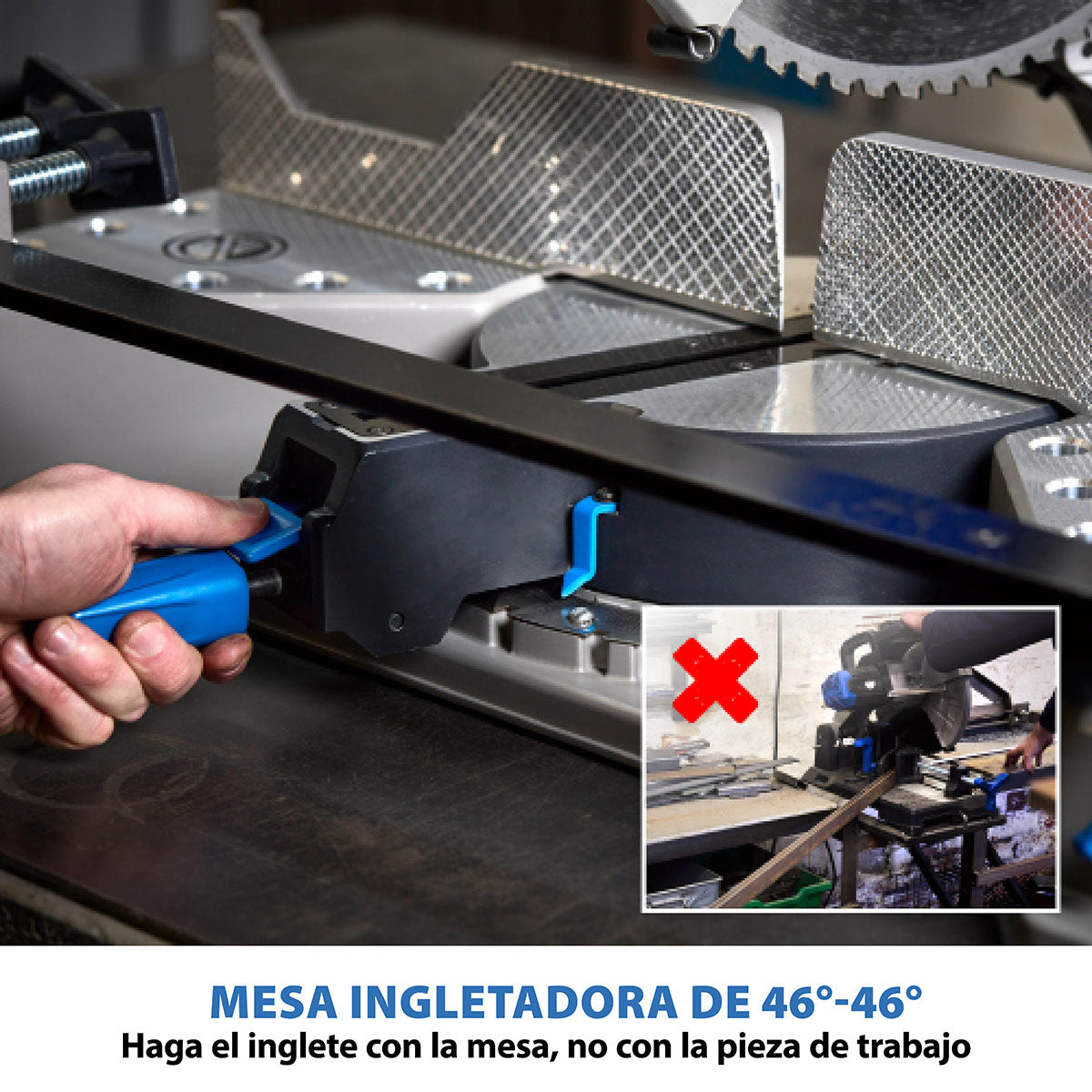 Ingletadora / Tronzadora S355MCS Evolution de 355 mm para Corte de Metal