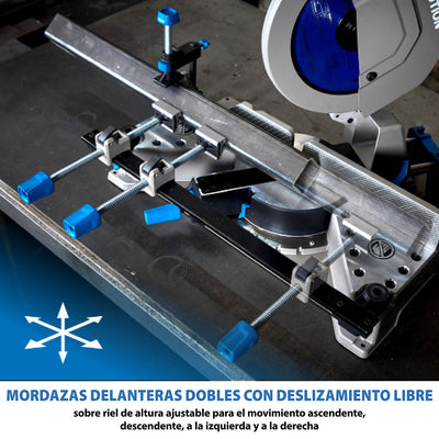 Ingletadora / Tronzadora S355MCS Evolution de 355 mm para Corte de Metal