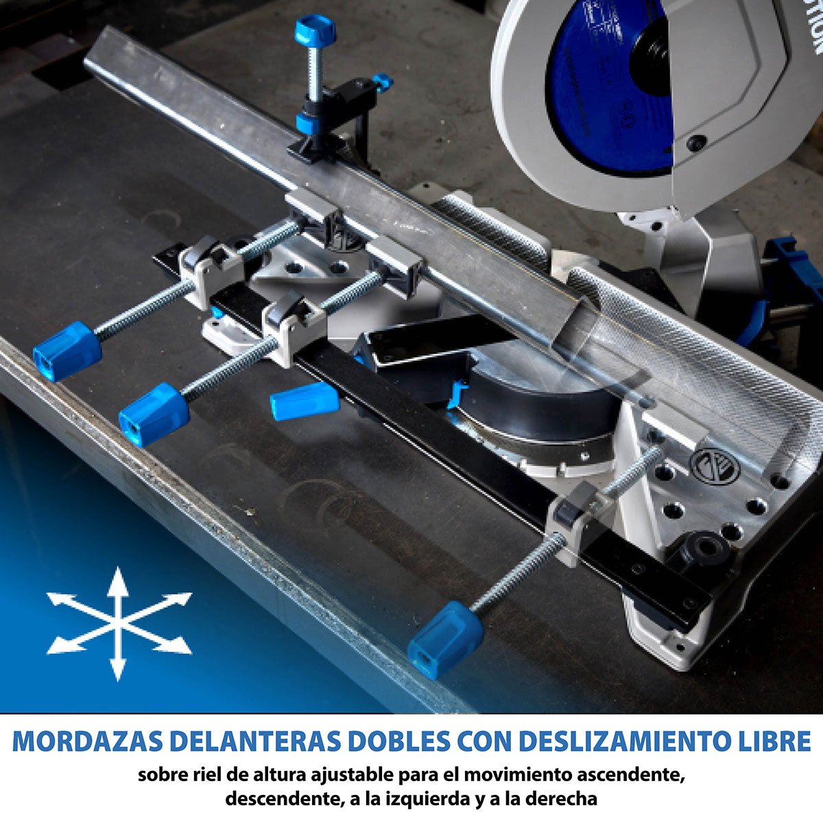 Ingletadora / Tronzadora S355MCS Evolution de 355 mm para Corte de Metal