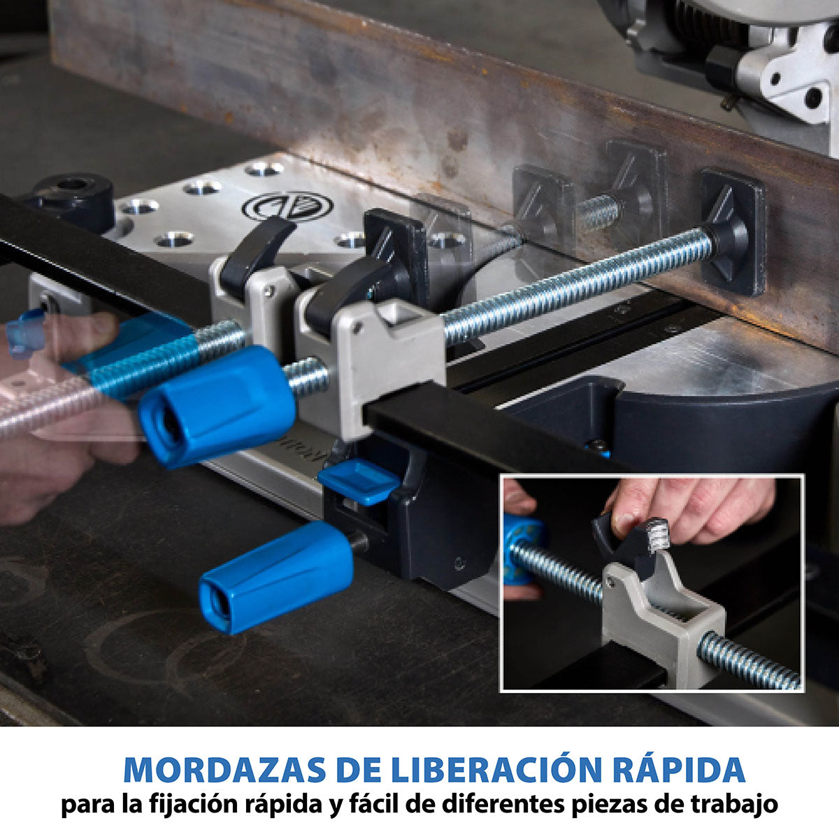 Ingletadora / Tronzadora S355MCS Evolution de 355 mm para Corte de Metal