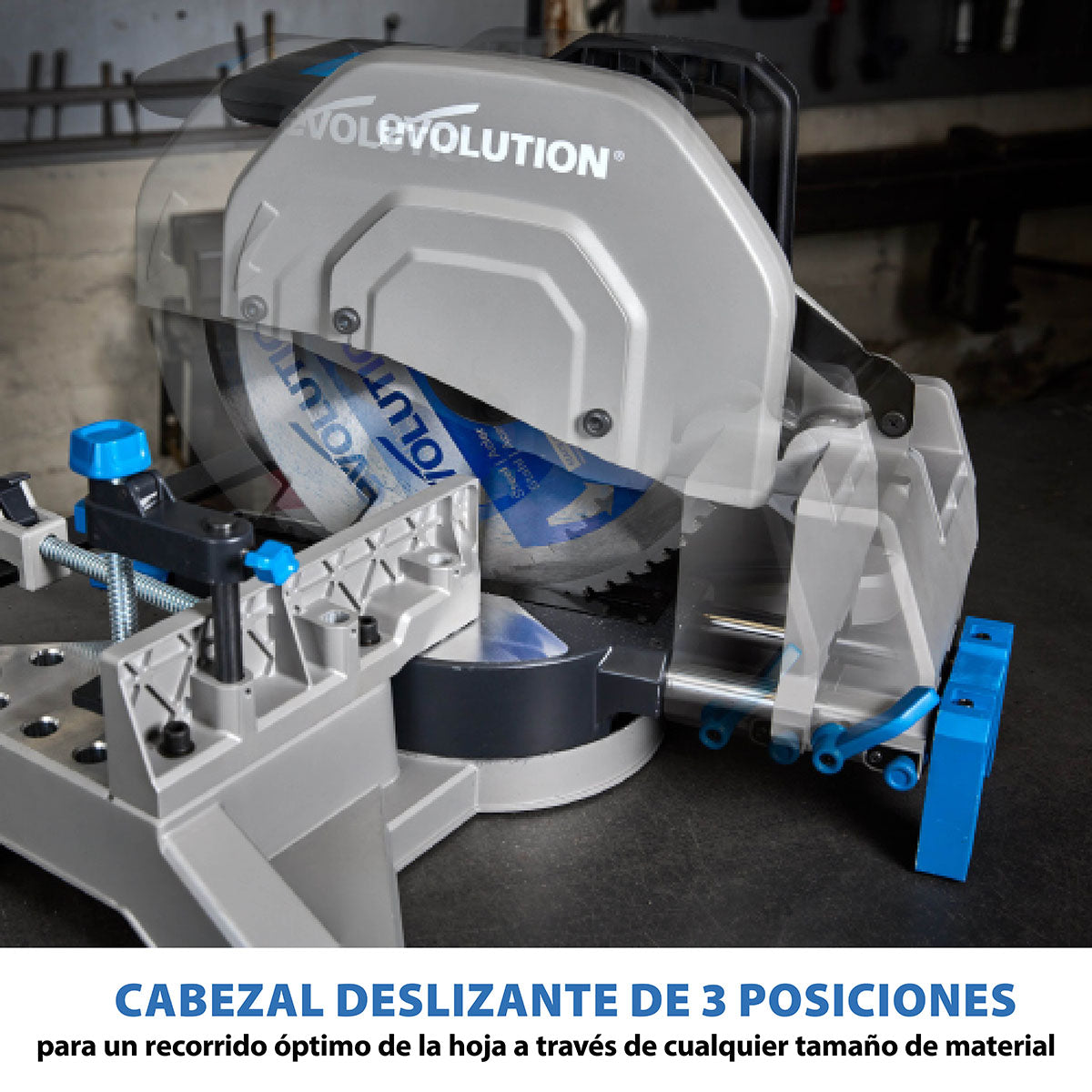 Ingletadora / Tronzadora S355MCS Evolution de 355 mm para Corte de Metal