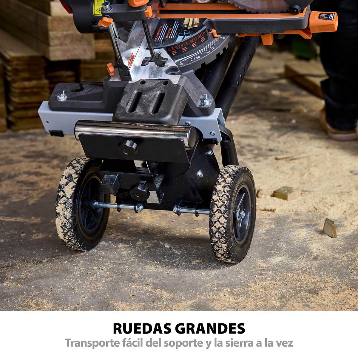 Soporte Universal PLUS Evolution para Ingletadora con Patas Extensibles