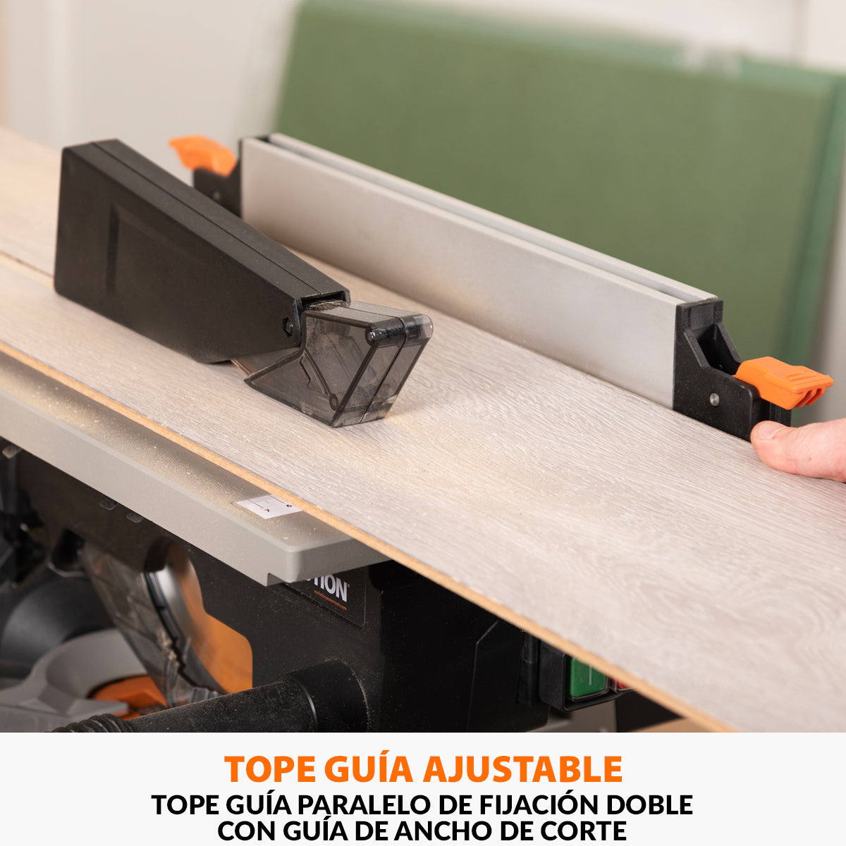 Pack Evolution - Ingletadora R210MTS-G2 Evolution de 210 mm con Hoja multi-material TCT con Soporte Universal