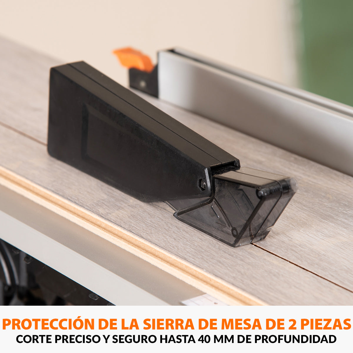 Pack Evolution - Ingletadora R210MTS-G2 Evolution de 210 mm con Hoja multi-material TCT con Soporte Universal