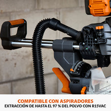 Ingletadora inalámbrica de doble bisel R255SMS-DB-Li de 255 mm con hoja multi-material TCT sin batería ni cargador