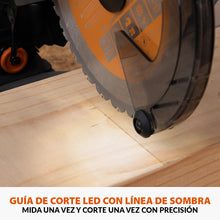 Ingletadora inalámbrica de doble bisel R255SMS-DB-Li de 255 mm con hoja multi-material TCT sin batería ni cargador