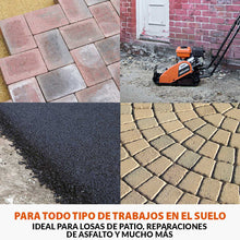 Pack Evolution - Placa Vibratoria Térmica Compactadora de gasolina Evolution HULK H320-P + Placa de Pavimentación para Compactadora