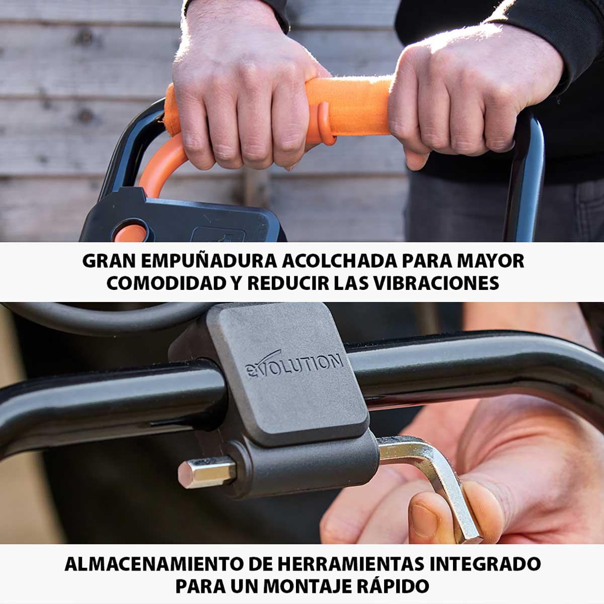 Placa Vibratoria Compactadora Eléctrica Evolution HULK ELECTRO H320-E