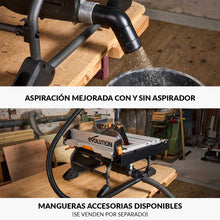 Sierra de Mesa R255TBL Evolution de 255mm, 1650W con hoja multi-material TCT