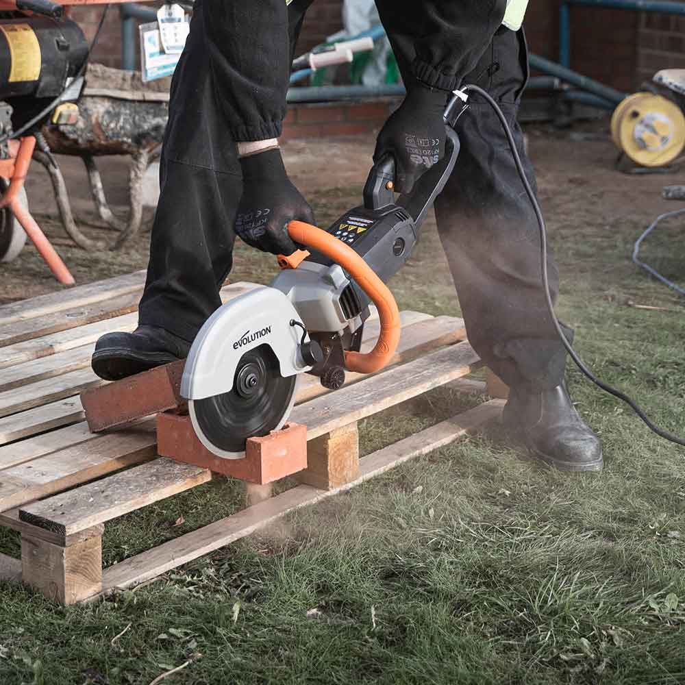 Disco Diamantado Segmentado para Sierra de Hormigón Evolution de 230mm, Agujero de 22,2mm