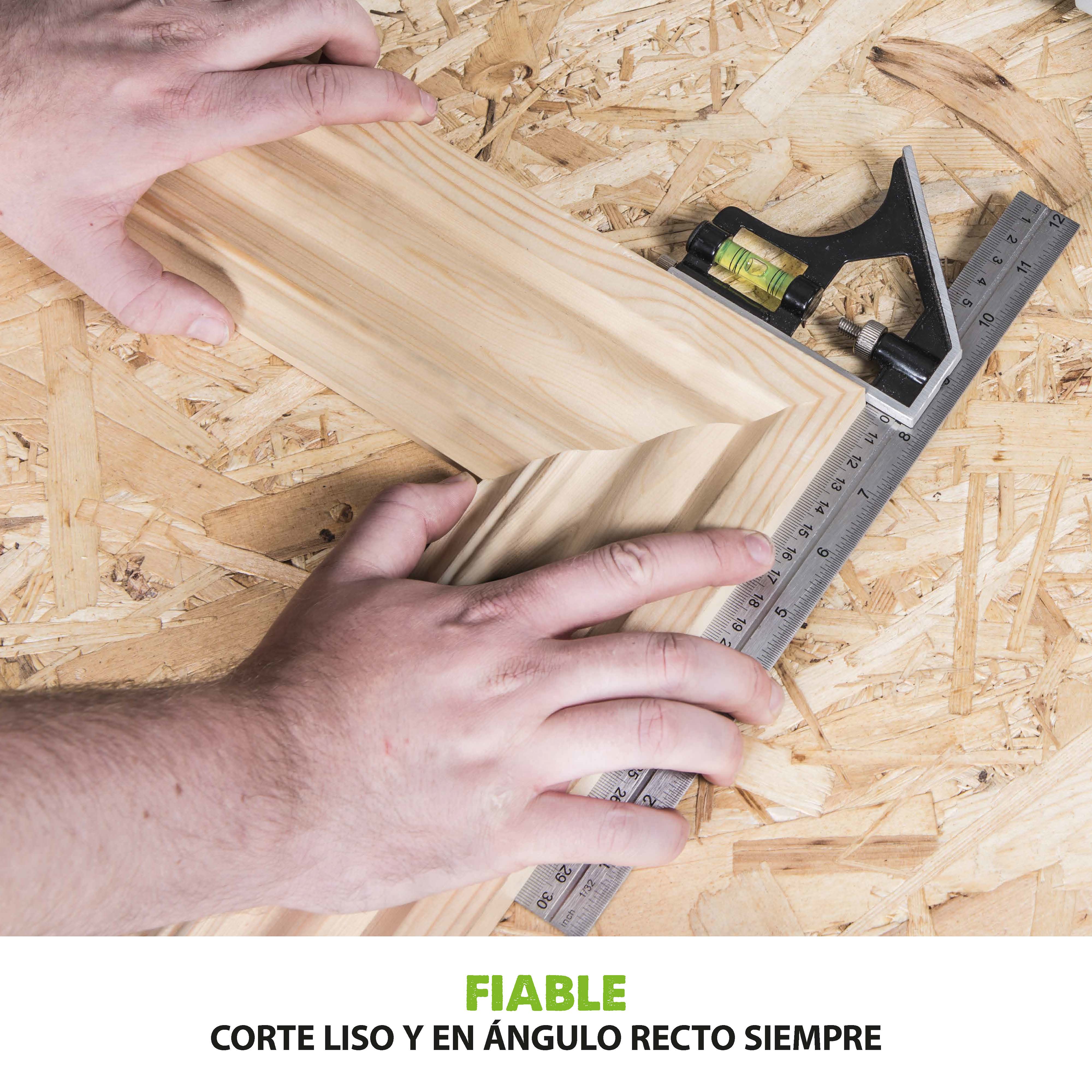 Sierra circular F165CCSL Evolution 165 mm con hoja multi-materiales TCT