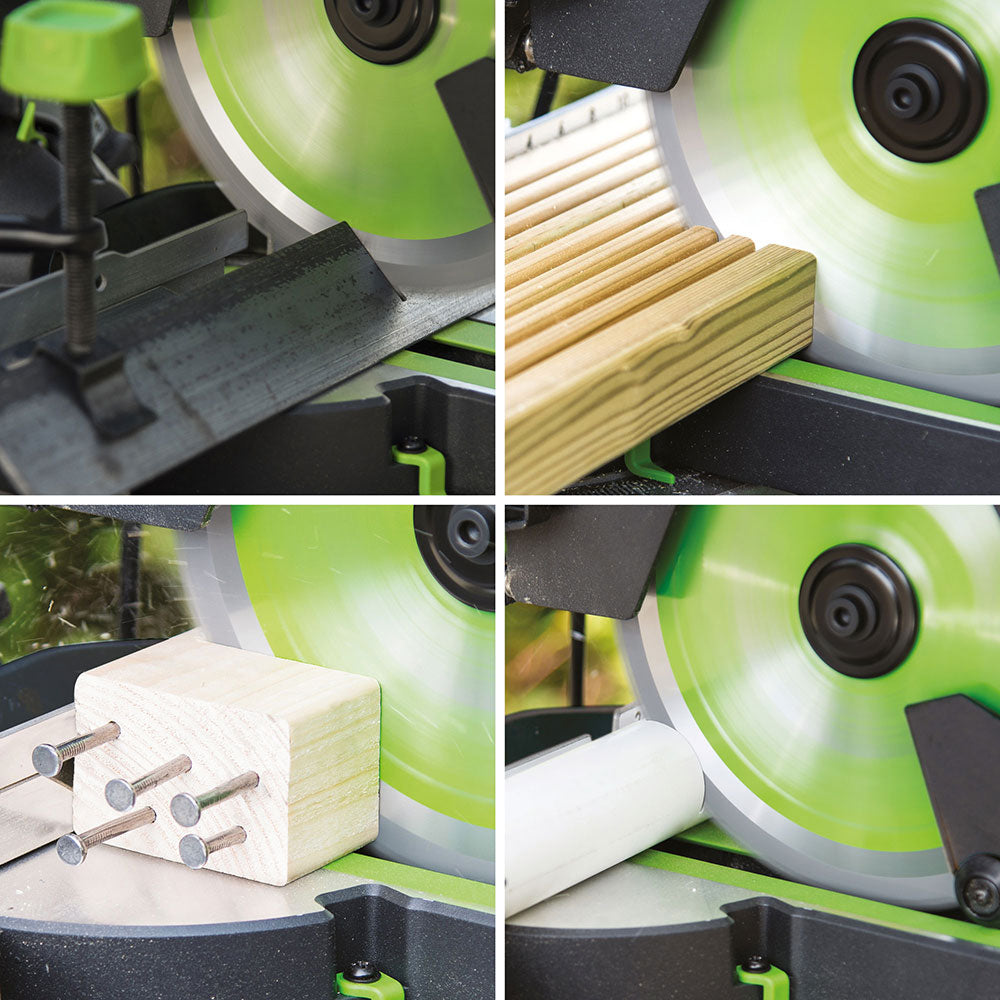 Ingletadora F210SMS Evolution de 210 mm con Hoja Multi-Material TCT