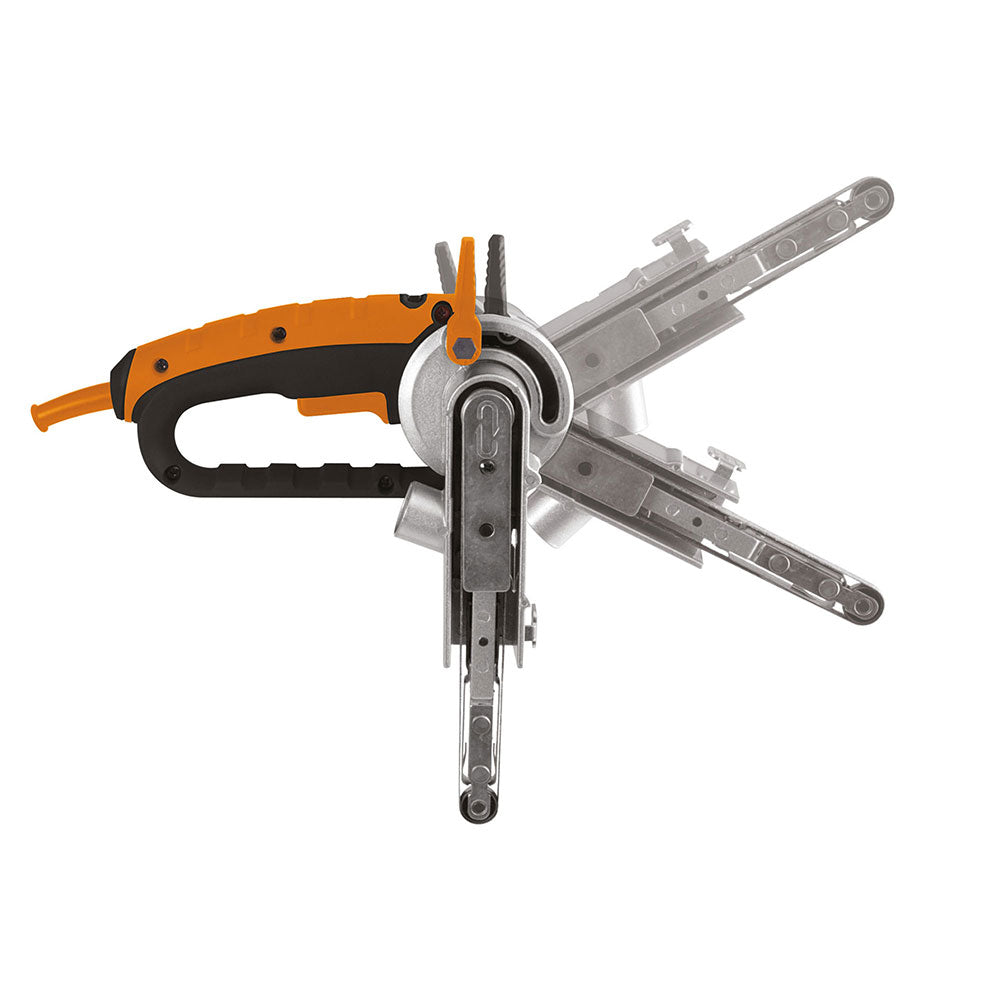 Lijadora Eléctrica de Banda Estrecha Evolution (13mm x 457mm) 3 Lijas de Banda incluidas