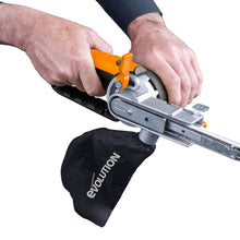 Lijadora Eléctrica de Banda Estrecha Evolution (13mm x 457mm) 3 Lijas de Banda incluidas