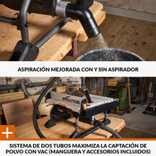 Sierra de Mesa R255TBL+ Evolution 255mm, 1800W hoja multi-material TCT (incluida) + Carrito + Hoja para madera de 40 dientes + Cuchillo Separador