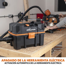 Aspirador R15VAC Evolution de 15L para residuos secos y húmedos (GRADO B)
