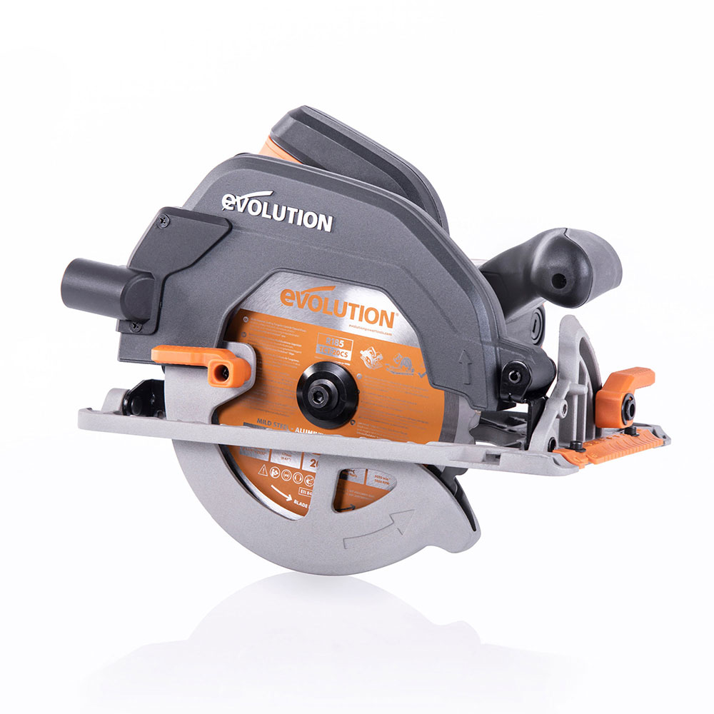 Sierra circular Evolution R185CCS de 185 mm con hoja multi-material TCT