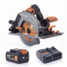 Sierra Circular Inalámbrica Evolution R185CCSX-Li de 185mm con Batería de 4Ah y Cargador
