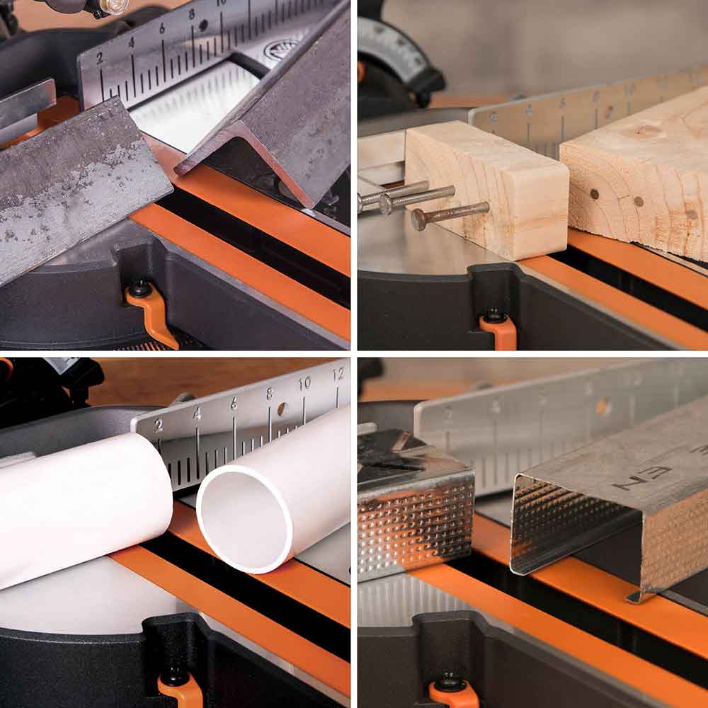 Ingletadora Eléctrica R185SMS+ Evolution de 185mm con hoja multi-material TCT