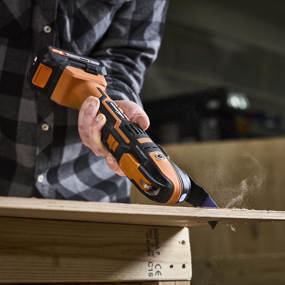 Herramienta Multifuncional Inalámbrica R18MLT-Li Evolution con Batería de 2Ah y Cargador