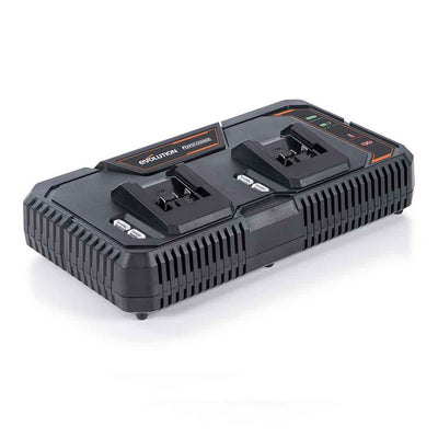 Cargador Doble Evolution R18RCH-LI2 para Batería Li-Ion