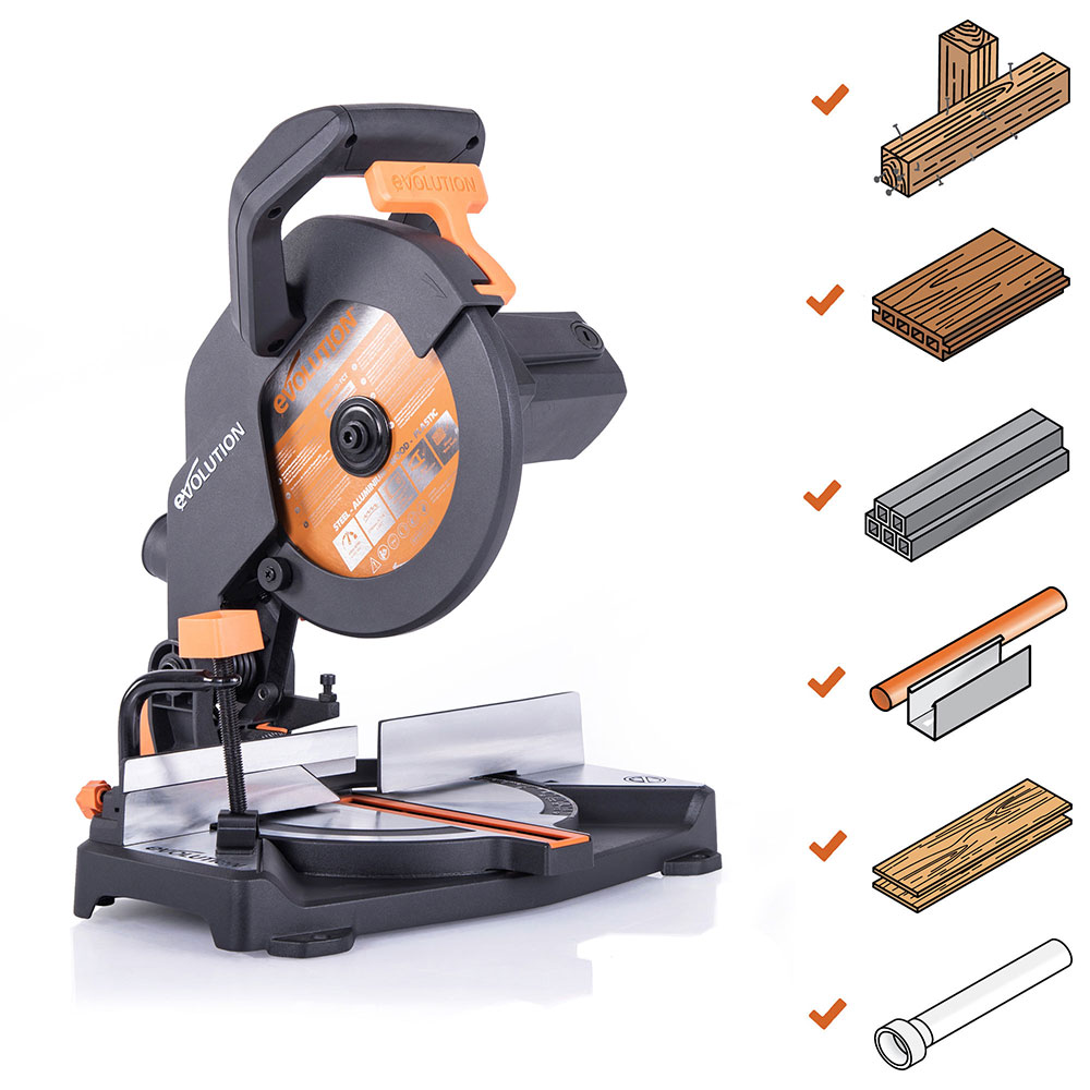 Ingletadora R210CMS+ Evolution de 210mm con Hoja Multi-material TCT