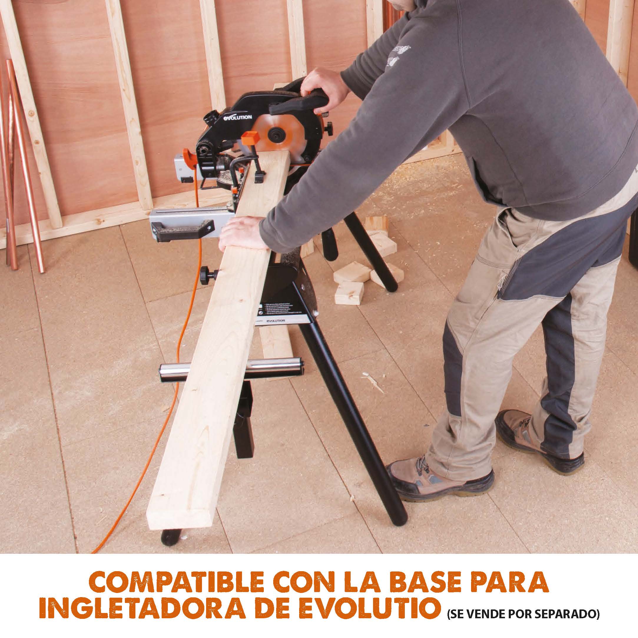 Ingletadora R210CMS+ Evolution de 210mm con Hoja Multi-material TCT