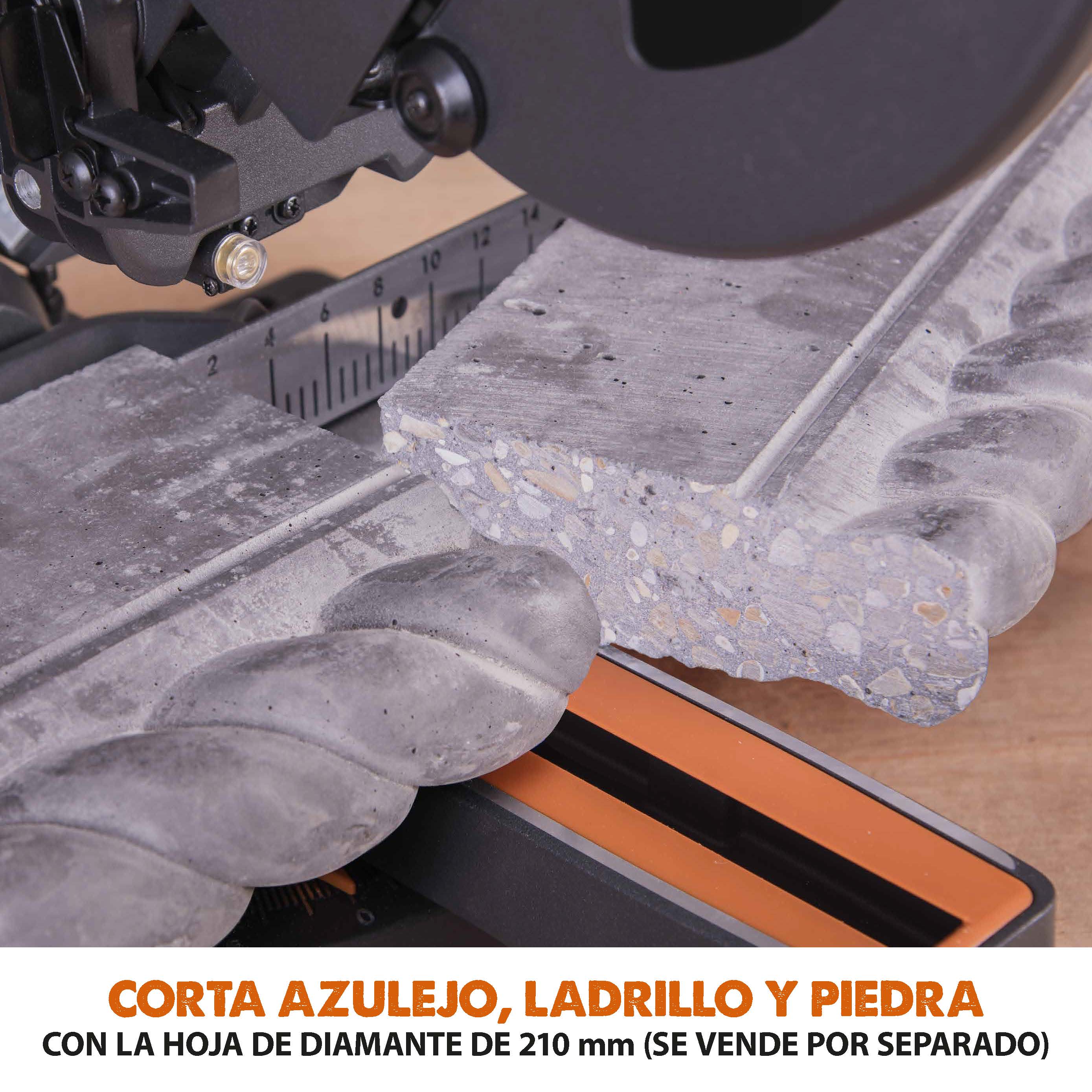 Ingletadora R210SMS-300+ Evolution de 210 mm con hoja multi-material TCT