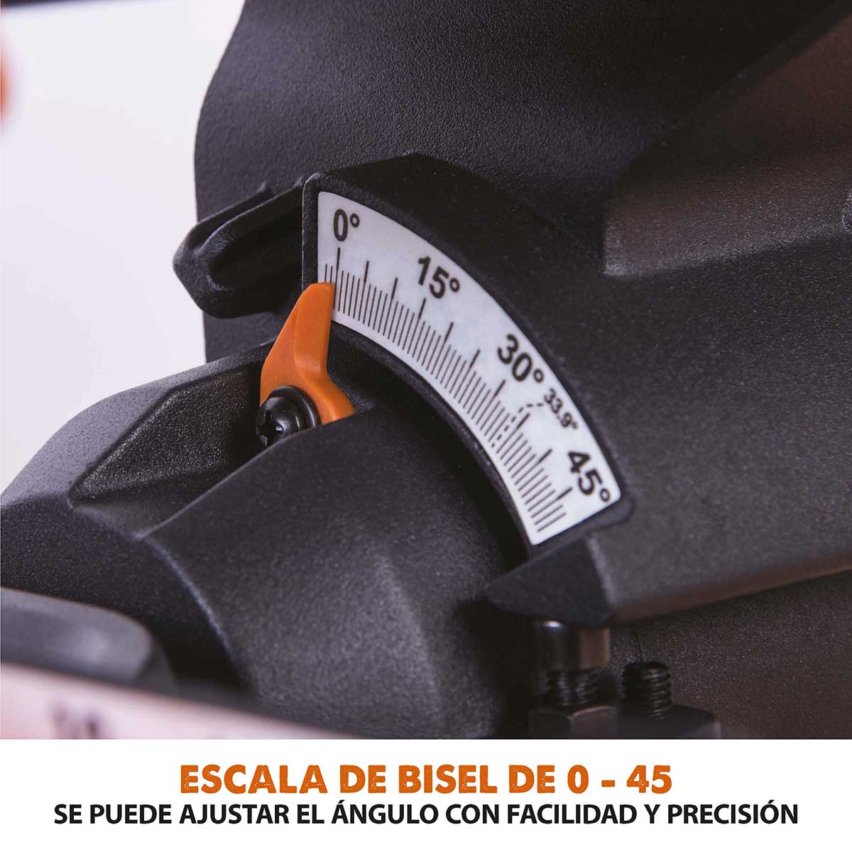 Pack Evolution - Ingletadora Telescópica R210SMS+ Evolution de 210 mm con Hoja Multi-material TCT y Soporte Universal