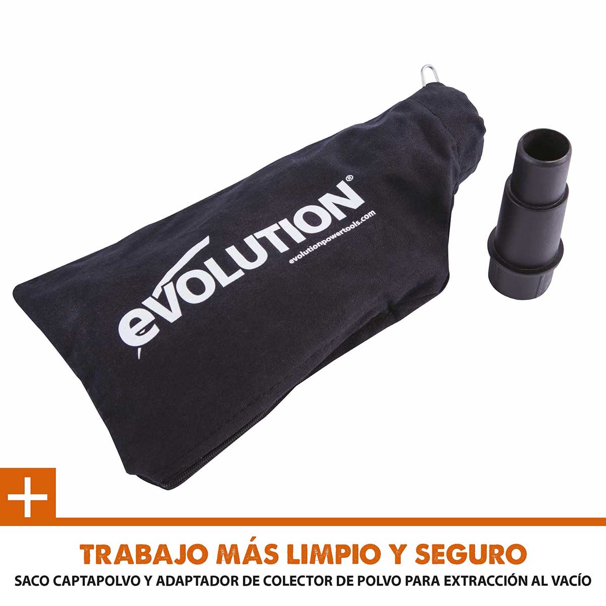 Pack Evolution - Ingletadora Telescópica R210SMS+ Evolution de 210 mm con Hoja Multi-material TCT y Soporte Universal