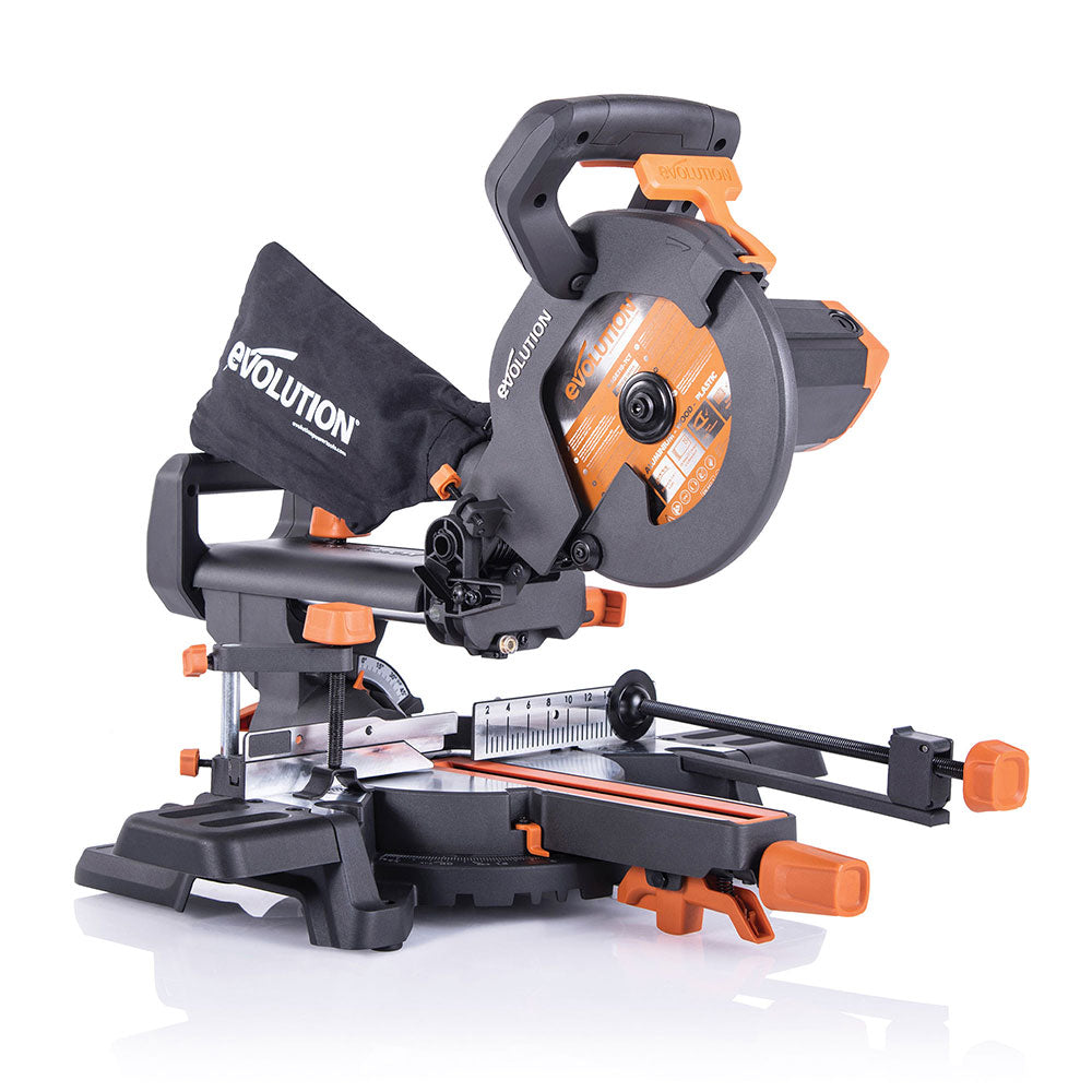 Ingletadora Telescópica R210SMS+ Evolution de 210mm con Hoja Multi-material TCT
