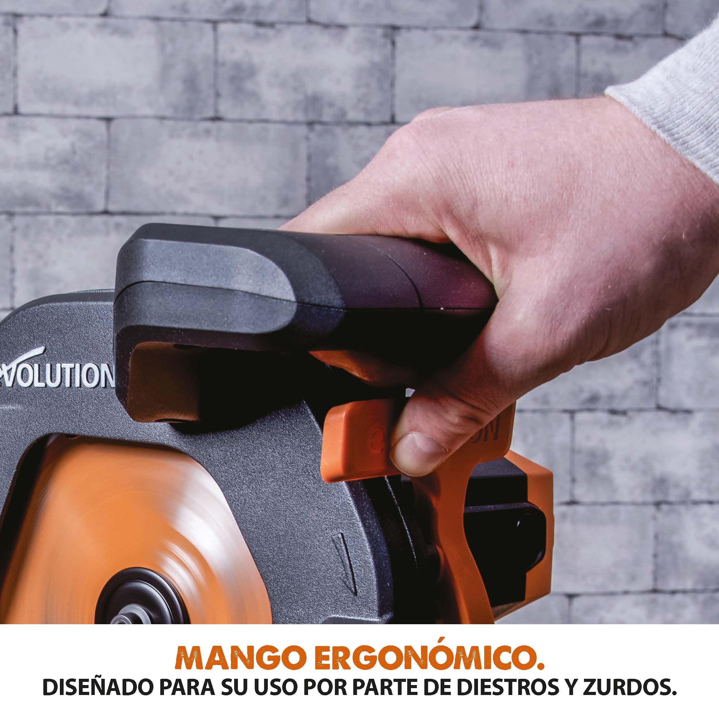 Ingletadora Telescópica R210SMS+ Evolution de 210mm con Hoja Multi-material TCT