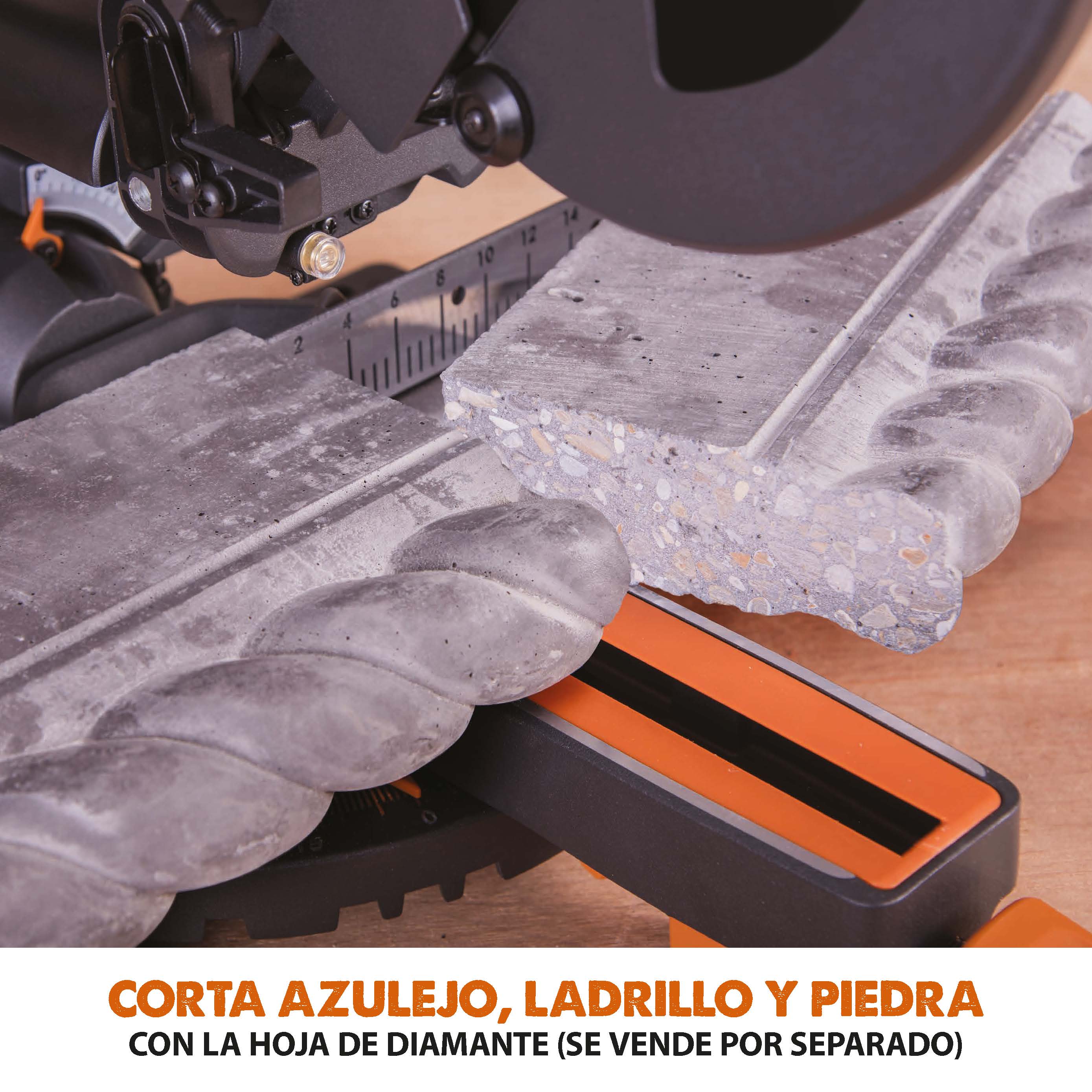 Ingletadora Telescópica R210SMS+ Evolution de 210mm con Hoja Multi-material TCT