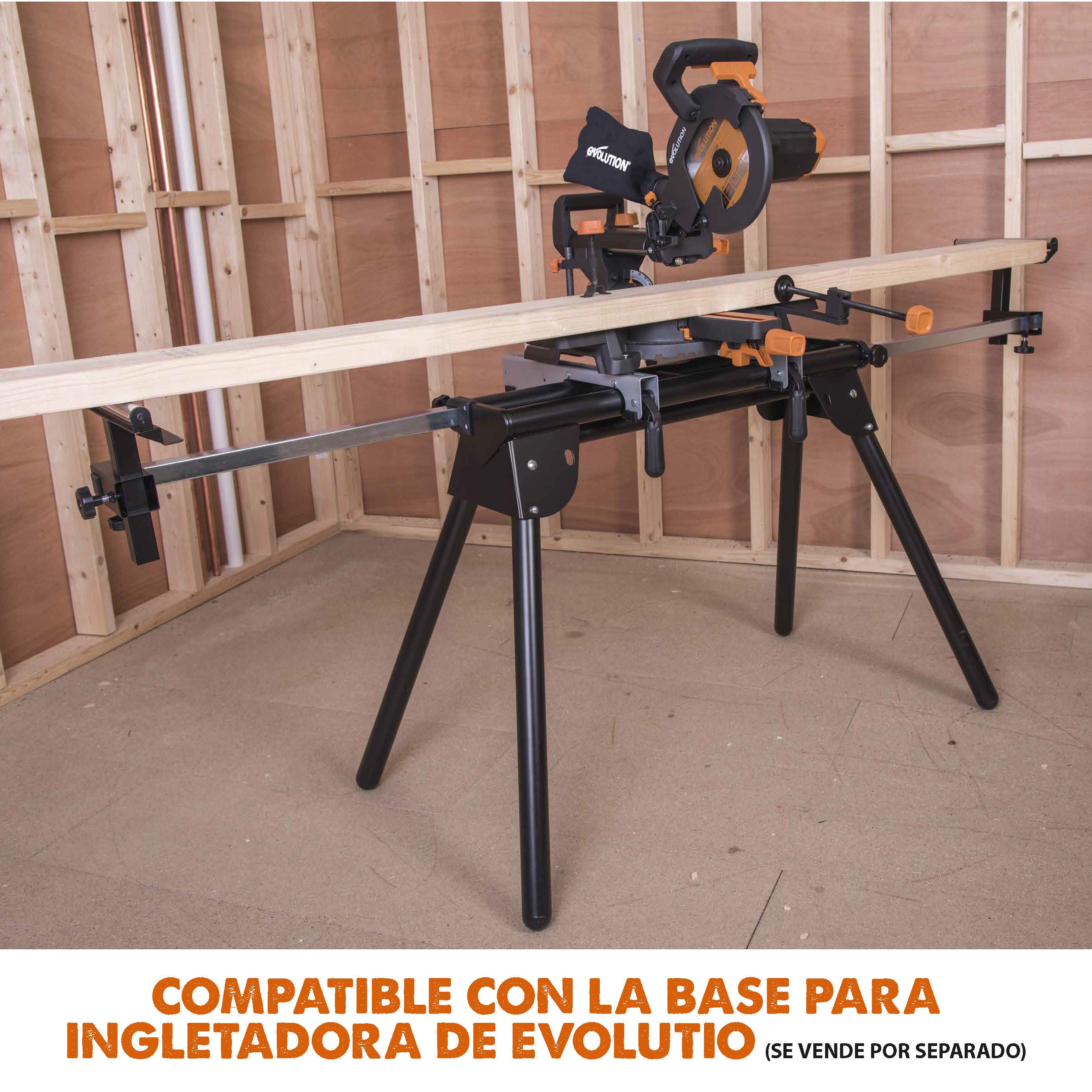 Ingletadora Telescópica R210SMS+ Evolution de 210mm con Hoja Multi-material TCT