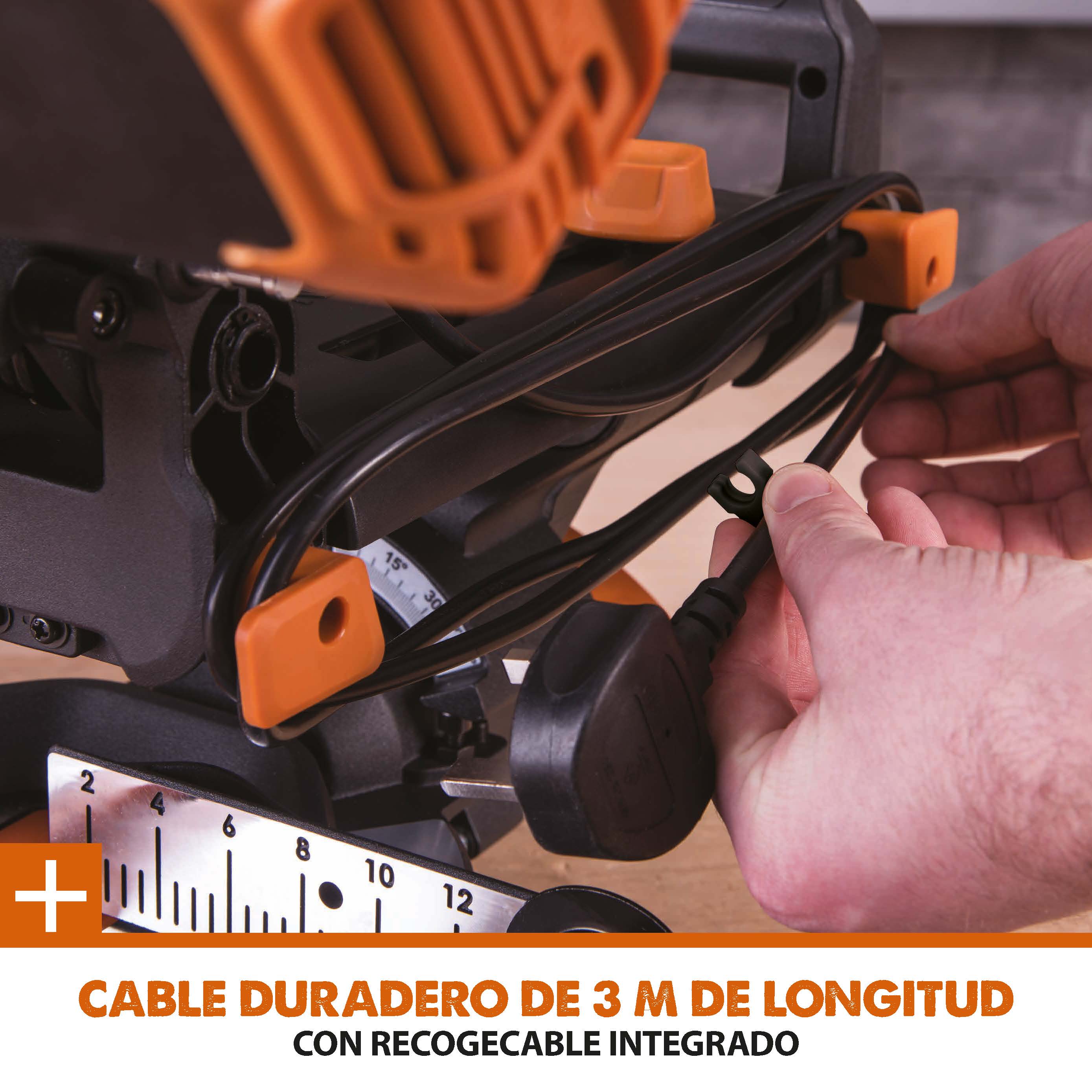Ingletadora Telescópica R210SMS+ Evolution de 210mm con Hoja Multi-material TCT