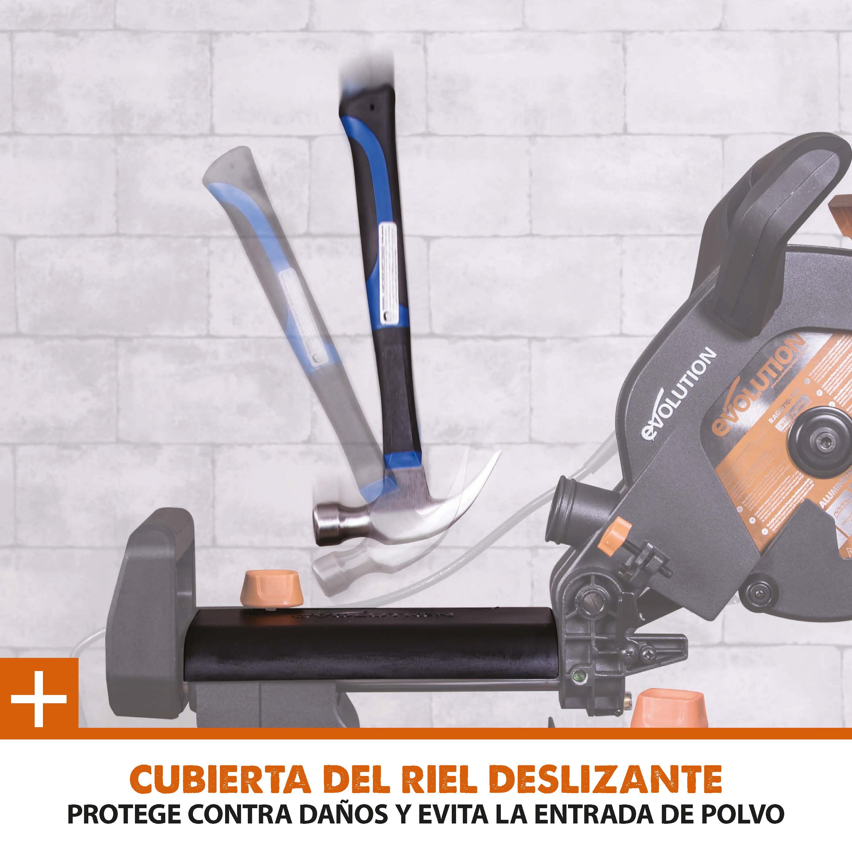 Ingletadora Telescópica R210SMS+ Evolution de 210mm con Hoja Multi-material TCT