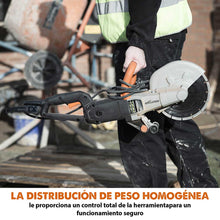 Sierra de Hormigón Eléctrica R230DCT Evolution de 230mm con Hoja de Diamante