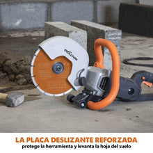 Sierra de Hormigón Eléctrica R255DCT Evolution de 255mm con Hoja de Diamante Premium