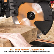 Ingletadora Telescópica de doble bisel R255SMS-DB+ Evolution de 255 mm, con hoja multi-material TCT