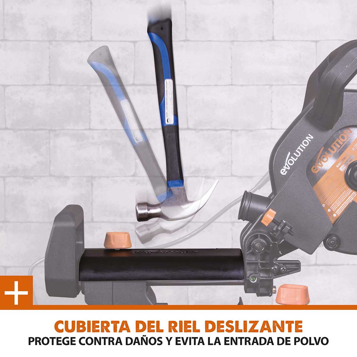 Pack Evolution - Ingletadora eléctrica de doble bisel R255SMS-DB+ con hoja multi-material TCT de 255mm + Hoja para madera premium