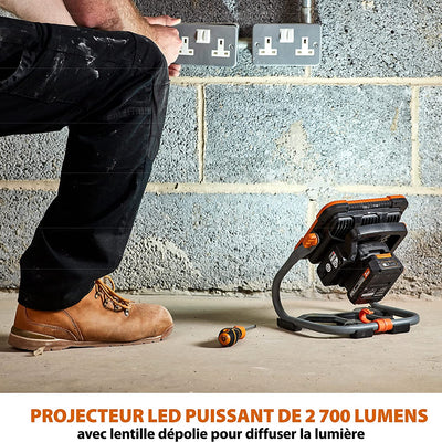 Proyector inalámbrico Evolution R2700WLT-Li sin batería ni cargador