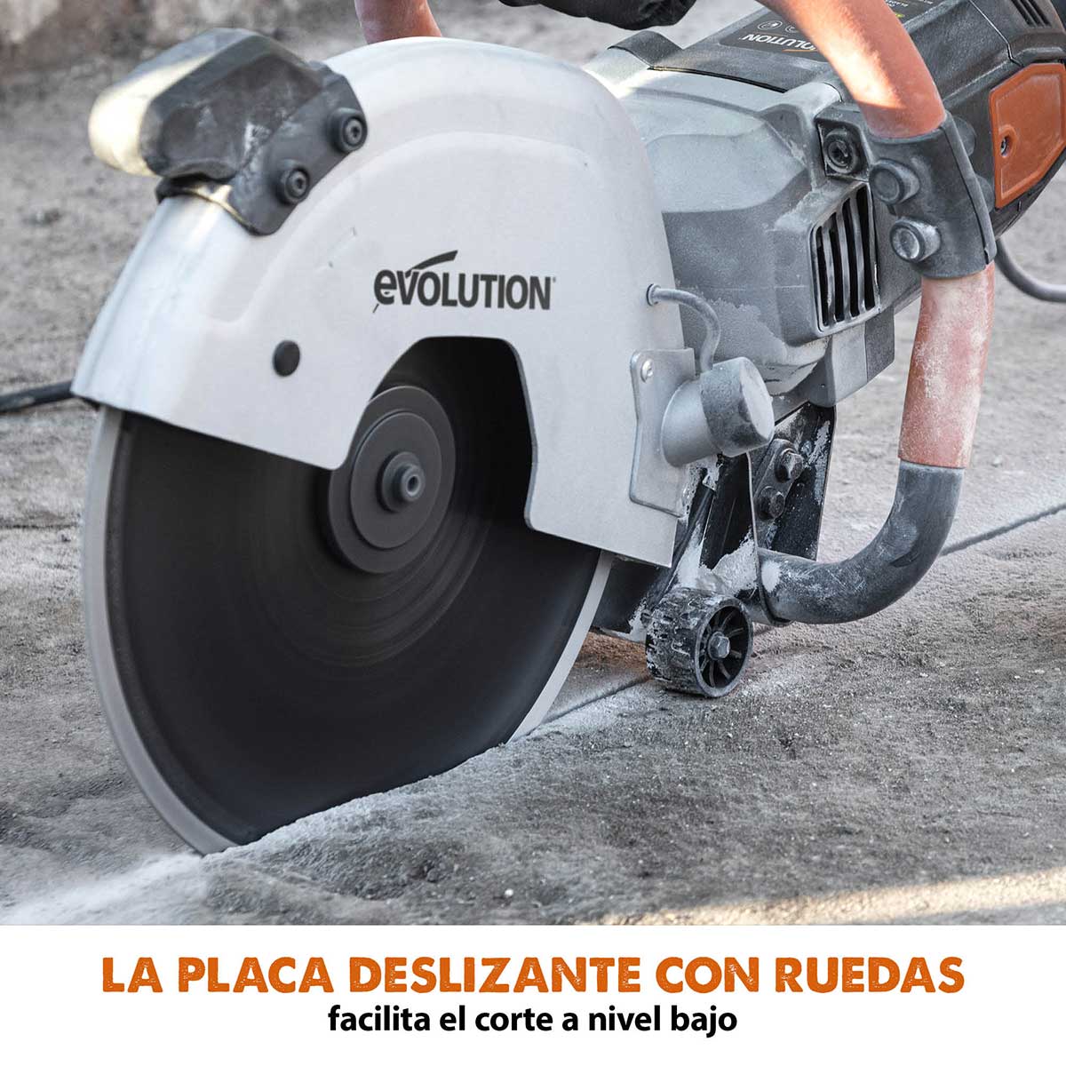 Pack Evolution - Sierra de Hormigón Eléctrica R300DCT con Disco Diamantado de 300 mm + Mezclador Twister