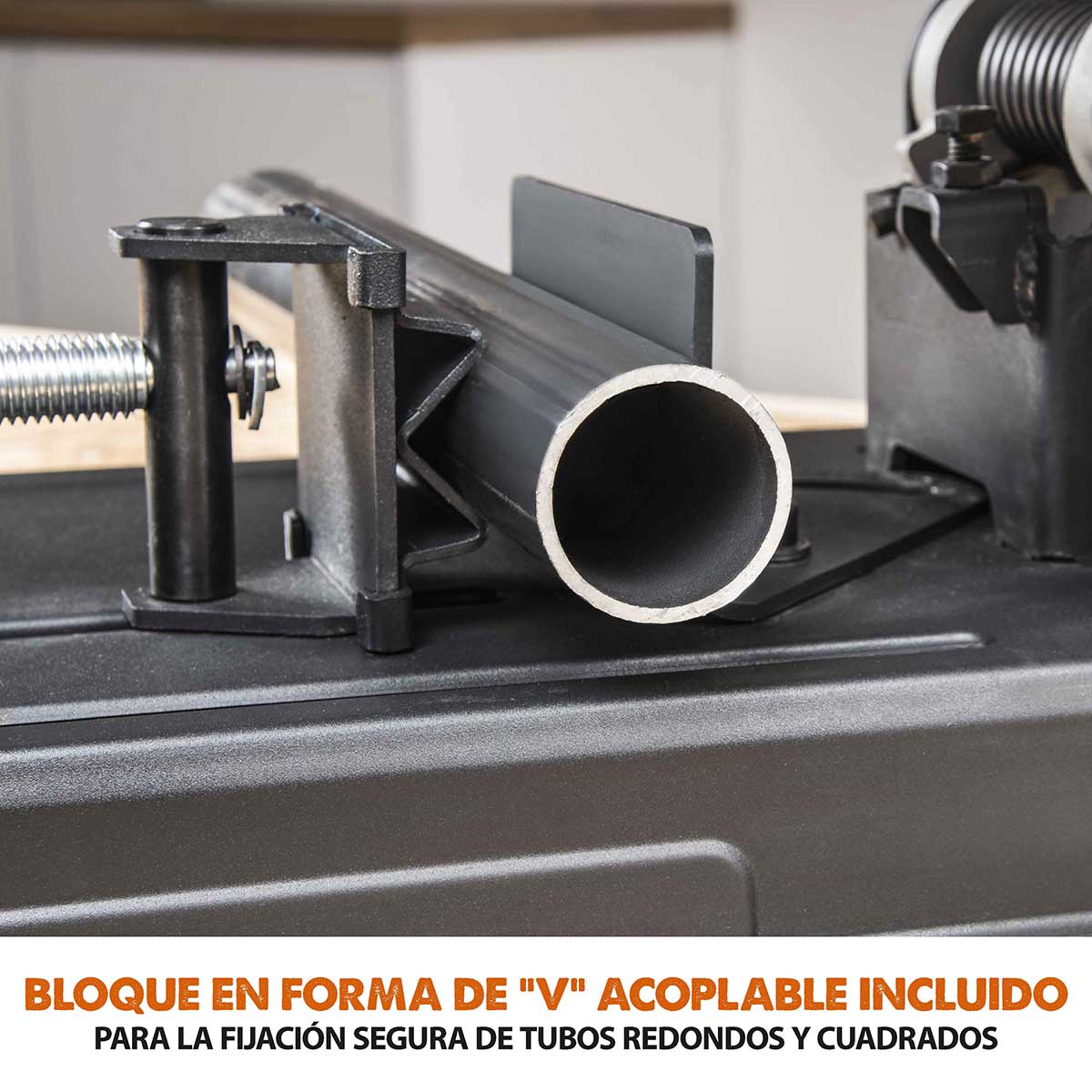 Pack Evolution - Sierra de Corte R355CPS de 355 mm con Hoja Multi-material TCT + Soporte