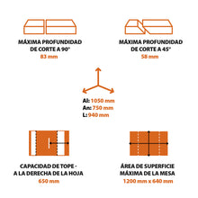 Pack Evolution - Sierra de mesa RAGE5-S  Evolution de 255mm con hoja multi-material TCT + hoja para madera adicional